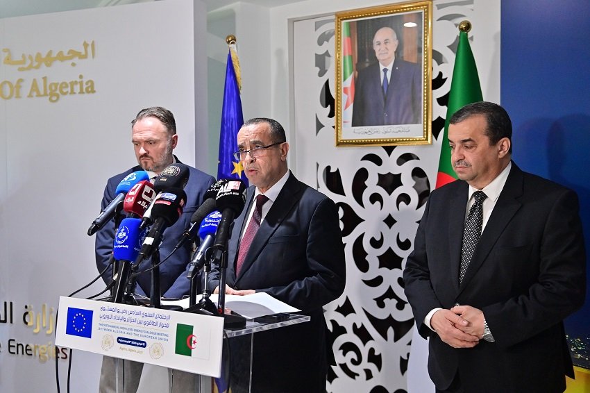 ddd-2 الجزائر والاتحاد الأوروبي يعززان شراكتهما في مجال الطاقة