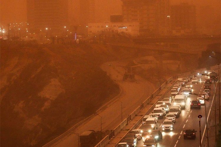 gg عواصف ورياح قوية تضرب ولاية تلمسان وعدة ولايات غربية