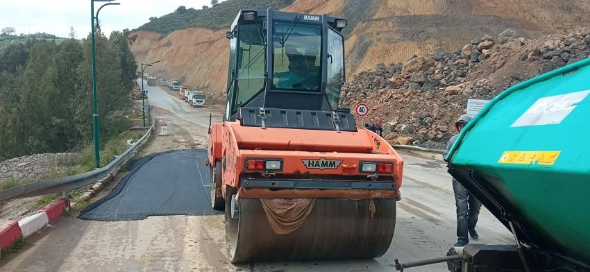 9-4 وتيرة متسارعة لتطوير شبكة الطرق في الجزائر عبر عدة ولايات
