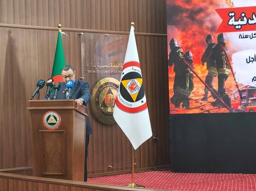 b الحماية المدنية الجزائرية ترسم ملامح مستقبل بيئي مرن في اليوم العالمي