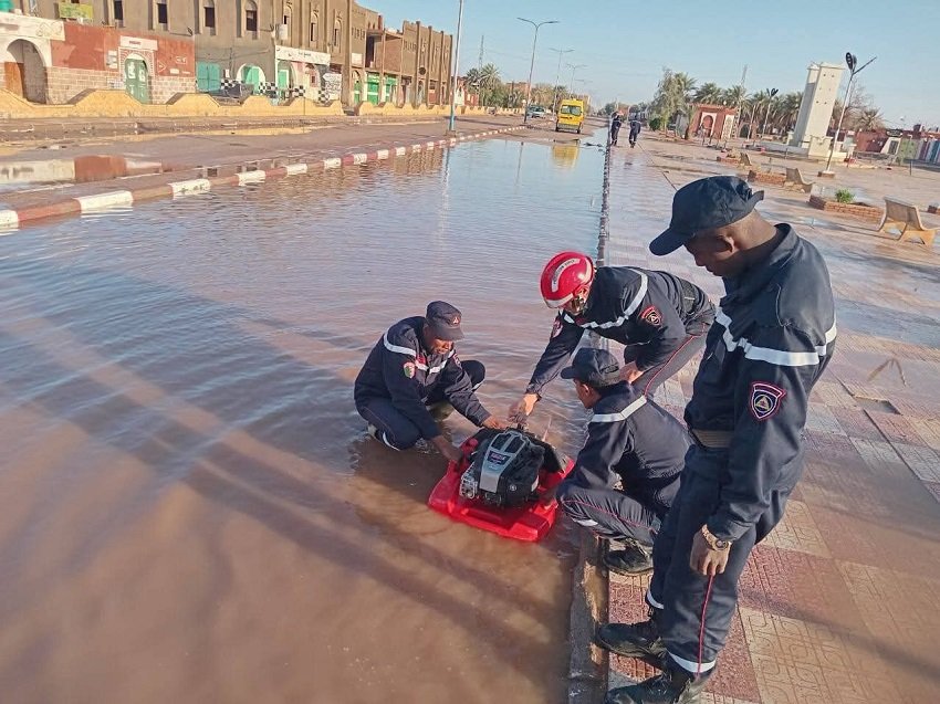 التقلبات الجوية الجزائر