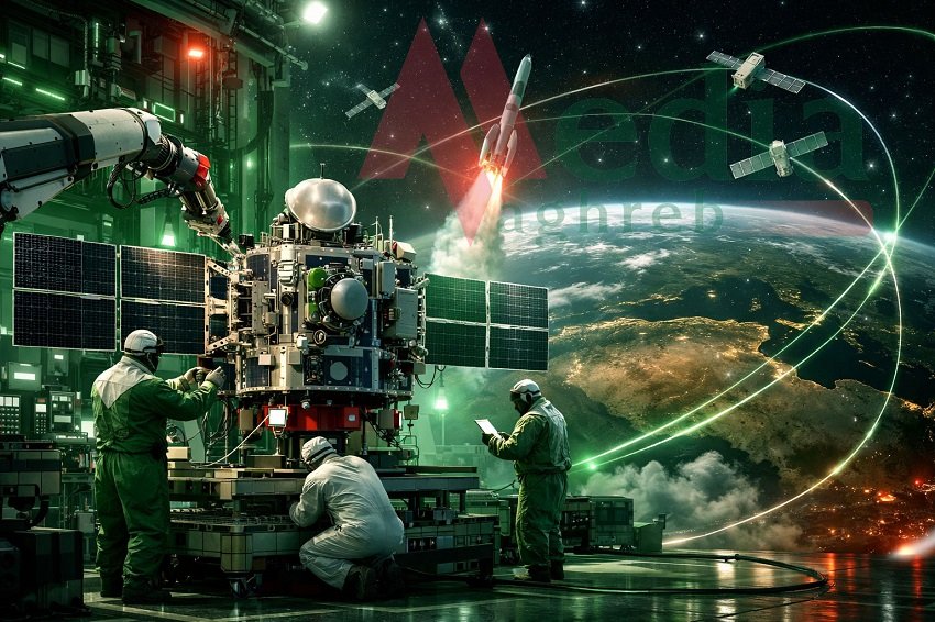 صناعة الأقمار الصناعية في الجزائر