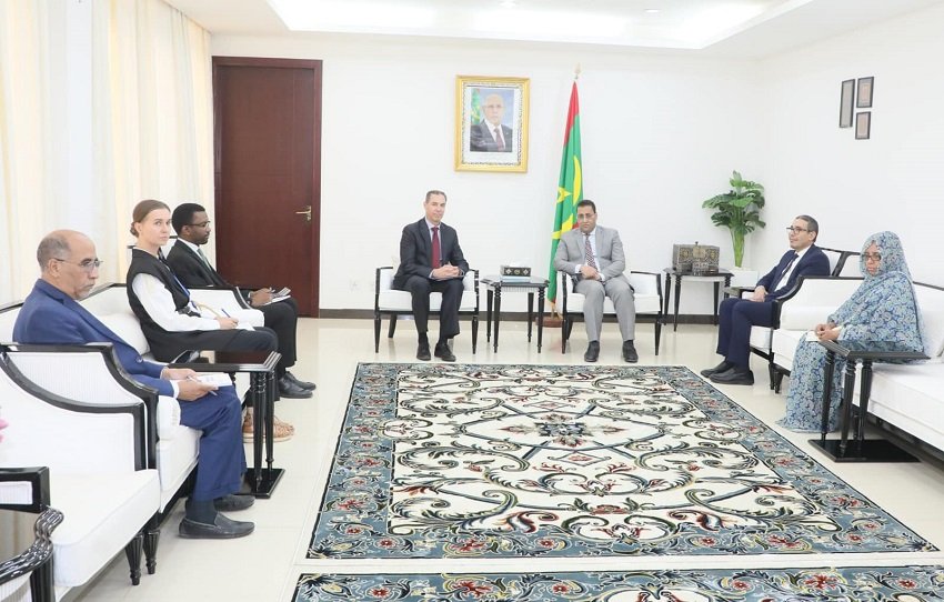 d-3 موريتانيا والأمم المتحدة تبحثان تعزيز التعاون والشراكة التنموية