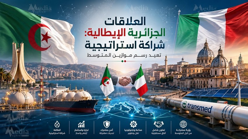 العلاقات الجزائرية الإيطالية