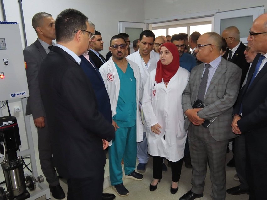 aaa-4 زيارة وزير الصحة تعزز القطاع الصحي بقالمة وبوشقوف