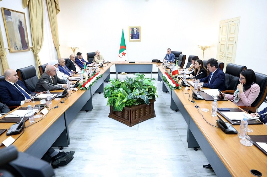 العلاقات الجزائرية الإيطالية