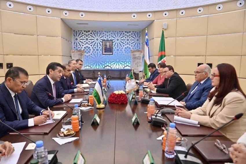 aa-5 شراكة متجددة بين الجزائر وأوزبكستان