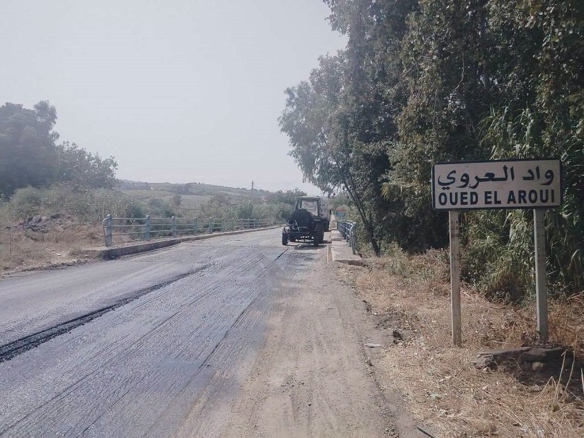 تطوير شبكة الطرق