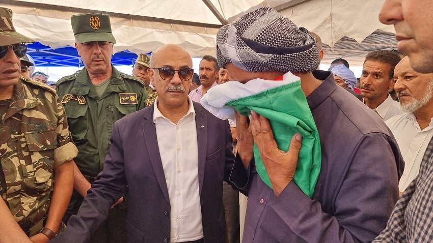 تشييع الطفل أيوب