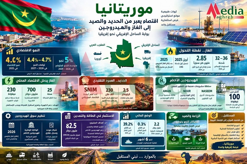 اقتصاد موريتانيا 2026