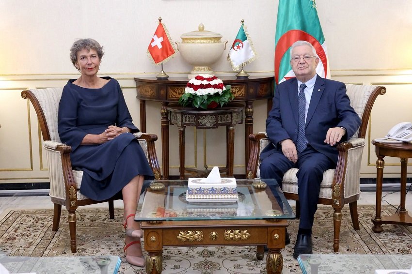 العلاقات الجزائرية السويسرية