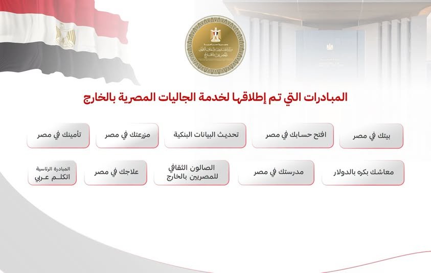 مبادرات المصريين بالخارج