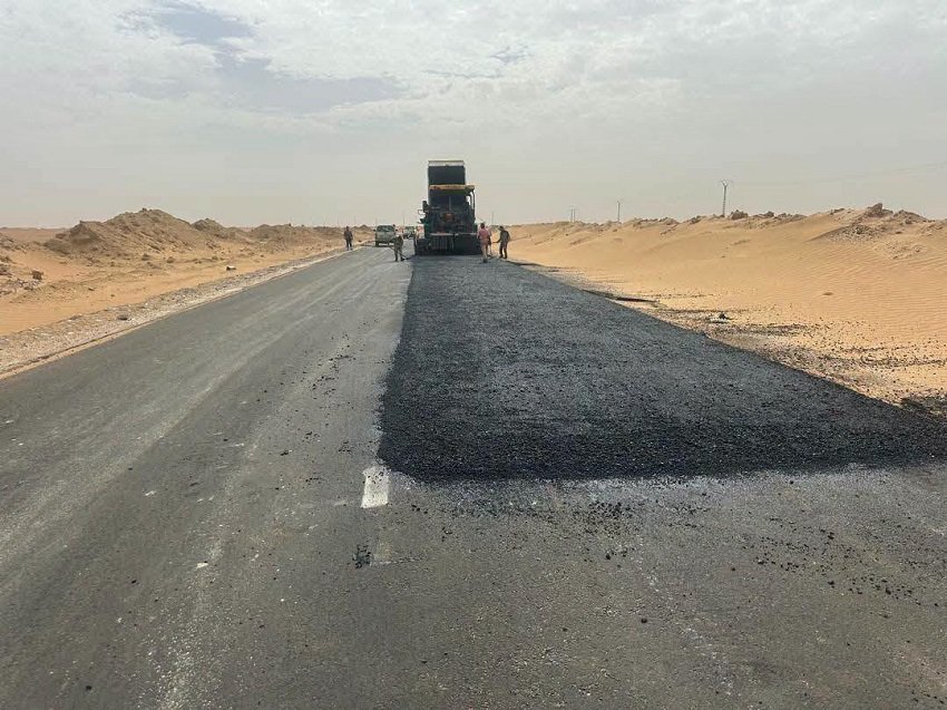 تطوير شبكة الطرق